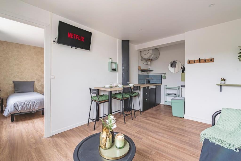 La Riviere, Appartement 3 Personnes Isles-sur-Suippe Esterno foto